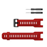 Amazfit T-Rex Strap/Band | Lava Red Plain Silicone