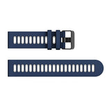 Midnight Blue/White Breathable Silicone® Strap | For 22mm Huawei & Amazfit Smartwatches