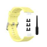 Huawei Watch Fit Strap | Yellow Plain Silicone