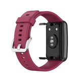 Huawei Watch Fit Strap | Red Wine Plain Silicone