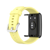 Huawei Watch Fit Strap | Yellow Plain Silicone