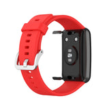 Huawei Watch Fit Strap | Red Plain Silicone