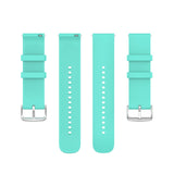 Light Green Plain Silicone Strap | For 22mm Huawei & Amazfit Smartwatches