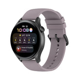 Mauve Plain Silicone Strap | For 20mm Huawei & Amazfit Smartwatches