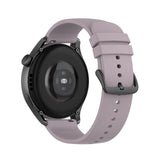 Mauve Plain Silicone Strap | For 22mm Huawei & Amazfit Smartwatches