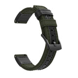 Army Green Canvas Adventurer® Strap | For 22mm Huawei & Amazfit Smartwatches