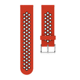 Red/Black Silicone Sports® Strap | For 22mm Huawei & Amazfit Smartwatches