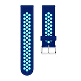 Blue/Light Blue Silicone Sports® Strap | For 22mm Huawei & Amazfit Smartwatches