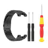 Amazfit T-Rex Strap/Band | Black Vintage Steel