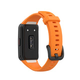 Huawei Band 6 Strap | Honor Band 6 Strap | Orange Silicone