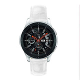 White Smooth Leather Strap | For 20mm Huawei & Amazfit Smartwatches