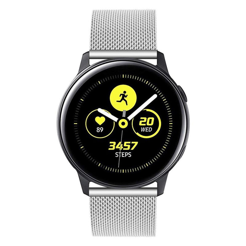 Silver Premium Milanese Strap | For 20mm Huawei & Amazfit Smartwatches