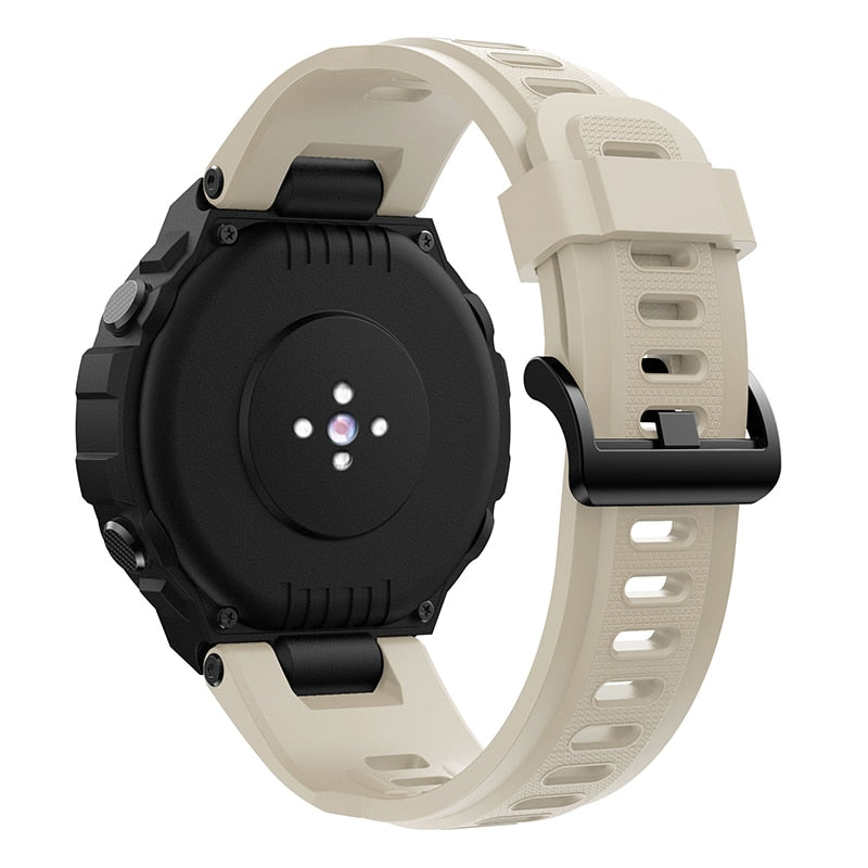 Amazfit T-Rex Strap/Band | Beige Plain Silicone