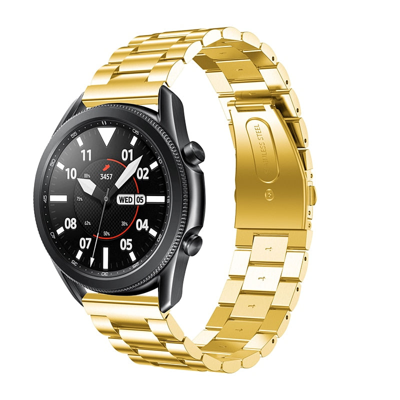 Gold Vintage Steel Strap | For 22mm Huawei & Amazfit Smartwatches