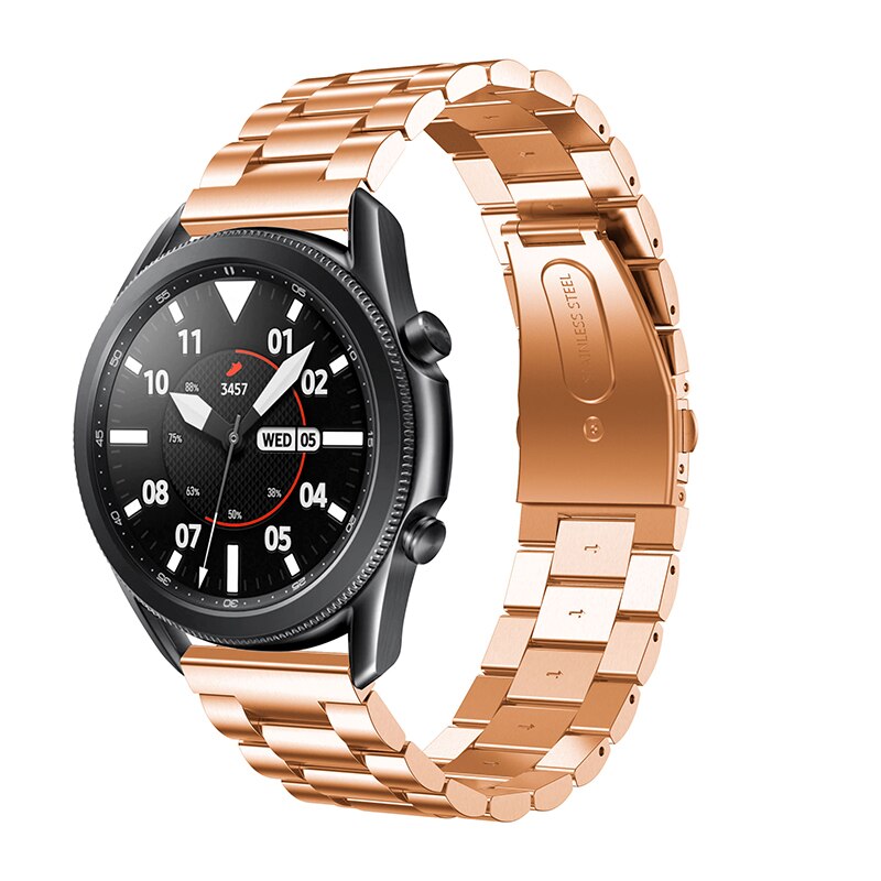 Rose Gold Vintage Steel Strap | For 22mm Huawei & Amazfit Smartwatches