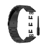 Huawei Watch Fit Strap/Band | Black Vintage Steel