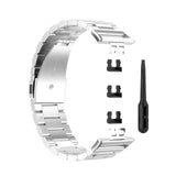 Huawei Watch Fit Strap | Silver Vintage Steel