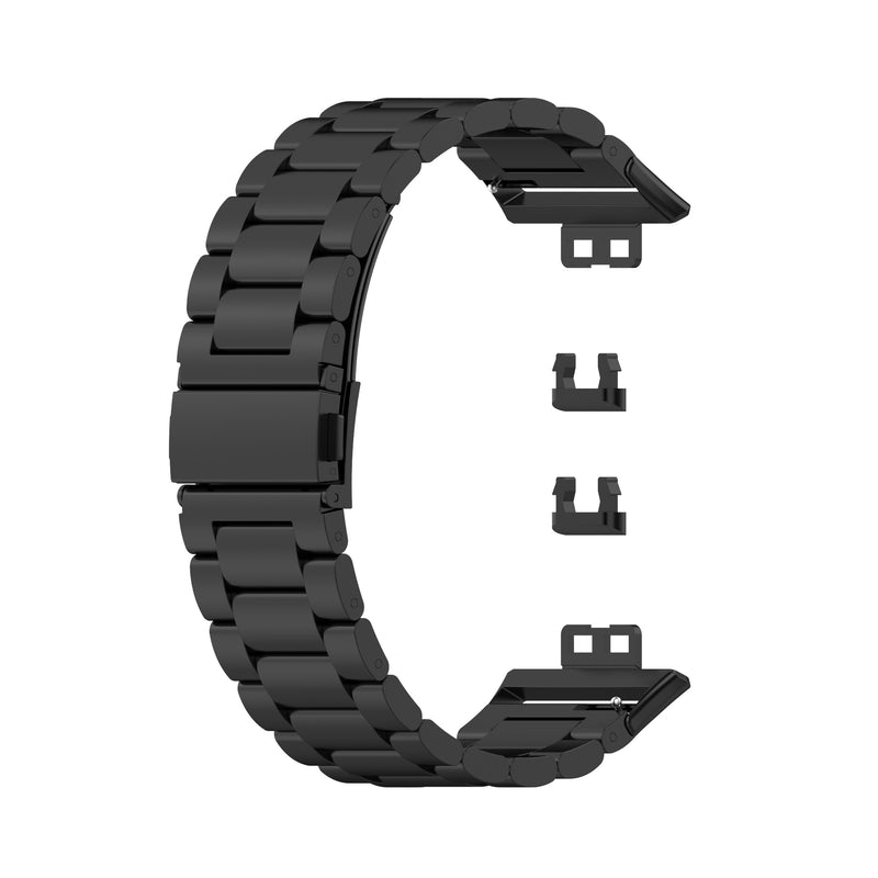 Huawei Watch Fit Strap/Band | Black Vintage Steel