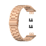 Huawei Watch Fit Strap/Band | Rose Gold Vintage Steel
