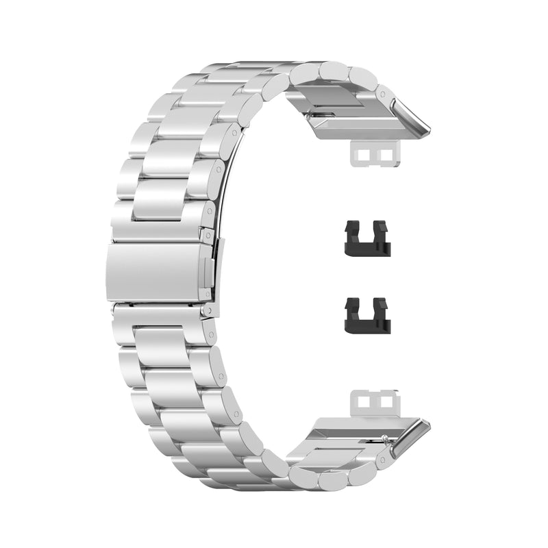 Huawei Watch Fit Strap | Silver Vintage Steel