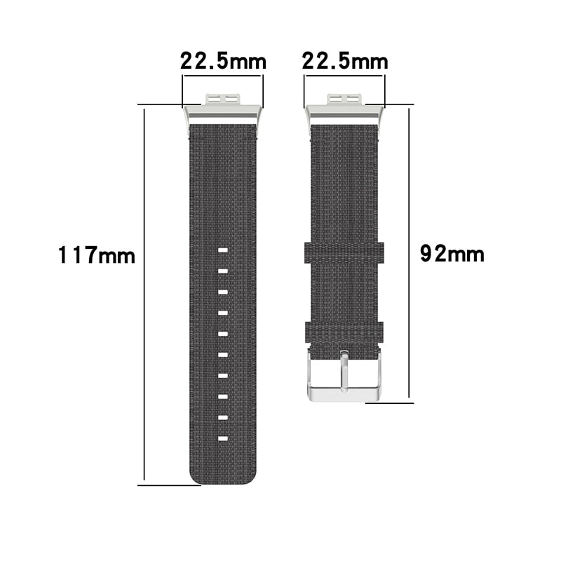 Huawei Watch Fit Strap | Purple Patterned Nylon