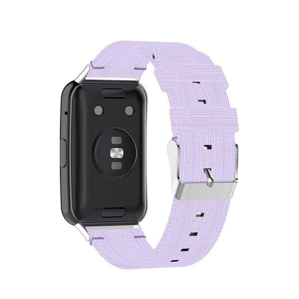 Huawei Watch Fit Strap | Plain Lavender Nylon