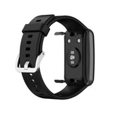Huawei Watch Fit Strap | Black Plain Silicone