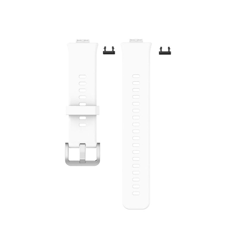 Huawei Watch Fit Strap | White Plain Silicone