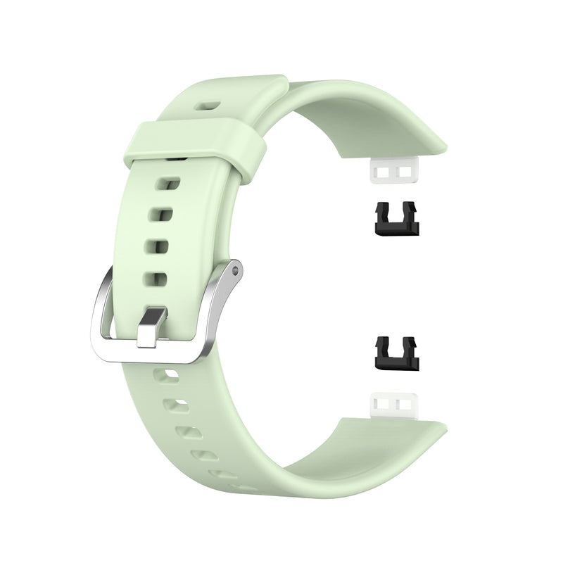 Huawei Watch Fit Strap | Light Green Plain Silicone