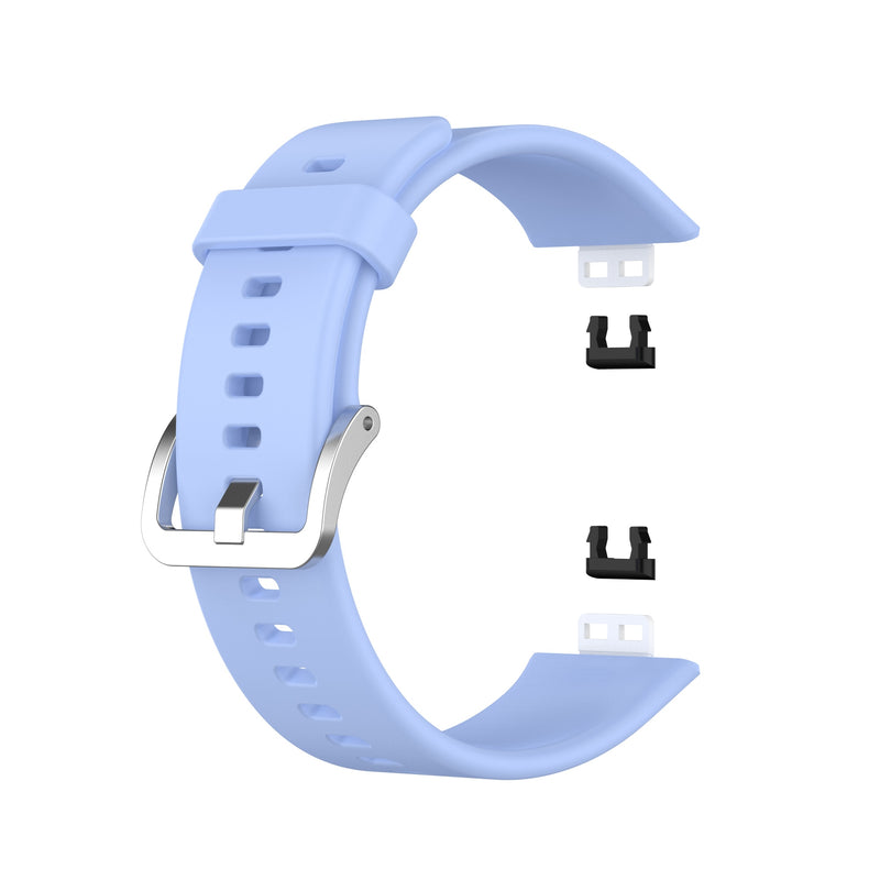 Huawei Watch Fit Strap | Light Blue Plain Silicone