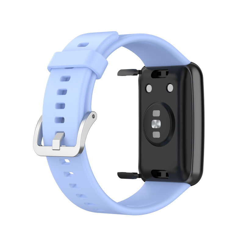 Huawei Watch Fit Strap | Light Blue Plain Silicone