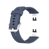 Huawei Watch Fit Strap | Blue Plain Silicone