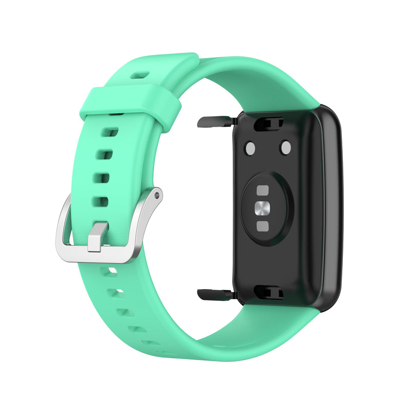 Huawei watch fit cheap mint green silicone strap