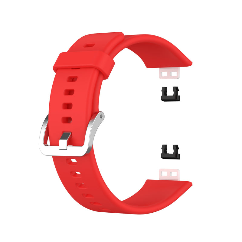 Huawei Watch Fit Strap | Red Plain Silicone