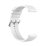 White Plain Silicone Strap | For 22mm Huawei & Amazfit Smartwatches