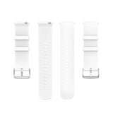 White Plain Silicone Strap | For 22mm Huawei & Amazfit Smartwatches