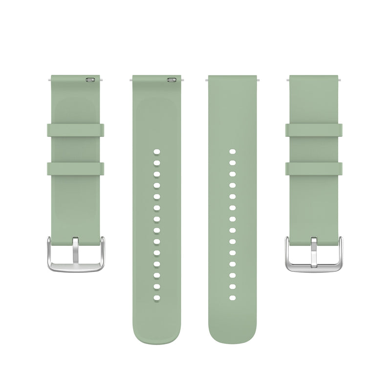 Sage Green Plain Silicone Strap | For 22mm Huawei & Amazfit Smartwatches