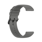 Grey Plain Silicone Strap | For 20mm Huawei & Amazfit Smartwatches