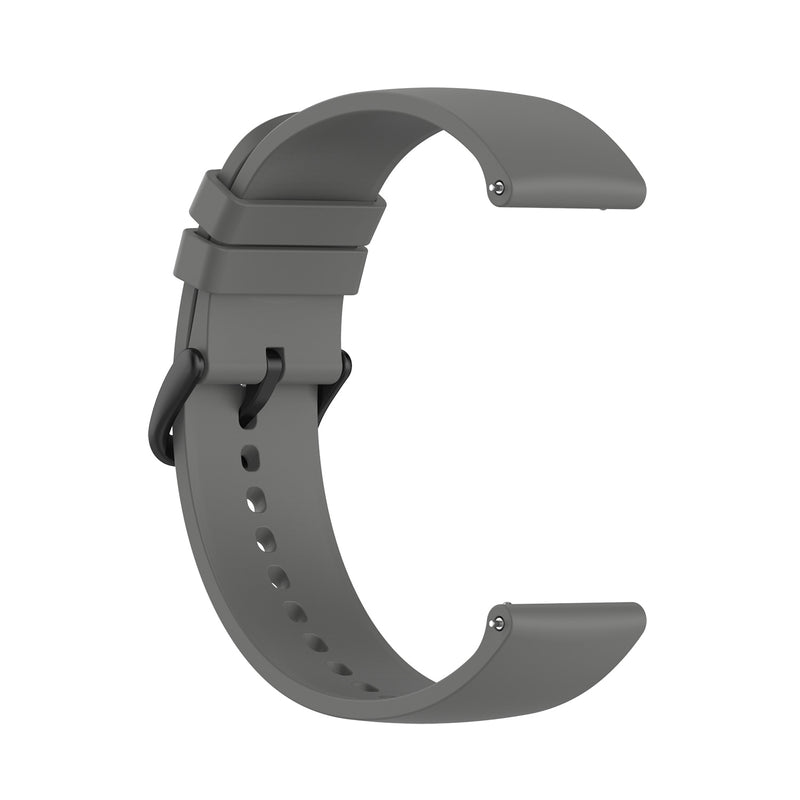 Grey Plain Silicone Strap | For 20mm Huawei & Amazfit Smartwatches
