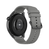 Grey Plain Silicone Strap | For 20mm Huawei & Amazfit Smartwatches