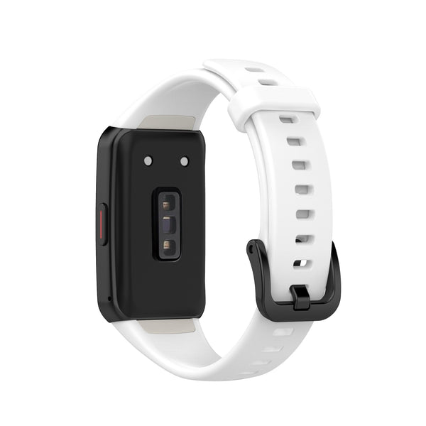 Huawei Band 6 Strap | Honor Band 6 Strap | White Silicone