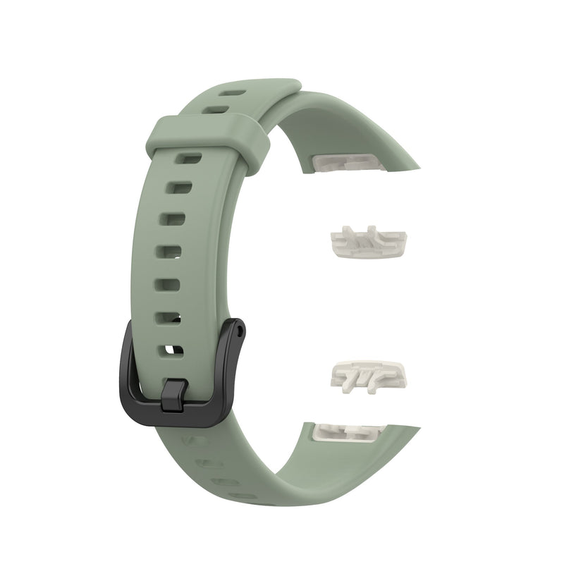 Huawei Band 6 Strap | Honor Band 6 Strap | Grey Green Silicone