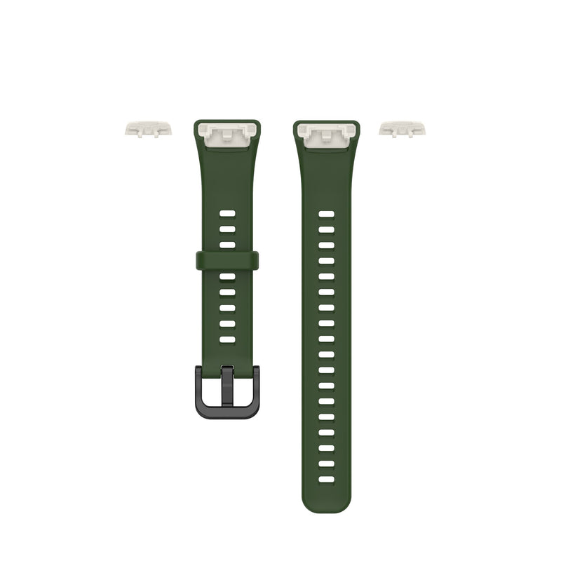 Huawei Band 6 Strap | Honor Band 6 Strap | Dark Green Silicone