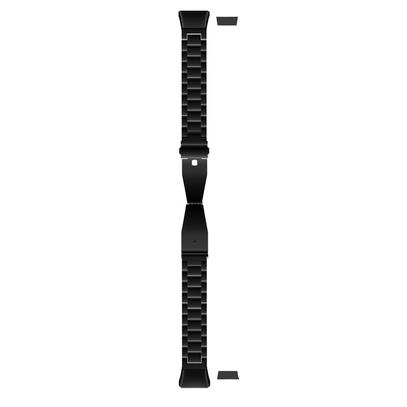 Huawei Band 6 Strap | Honor Band 6 Strap | Black Vintage Steel