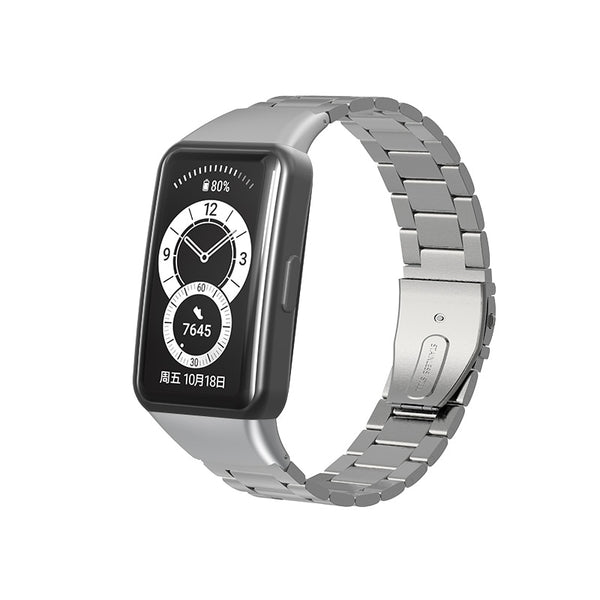 Huawei Band 6 Strap | Honor Band 6 Strap | Grey Vintage Steel
