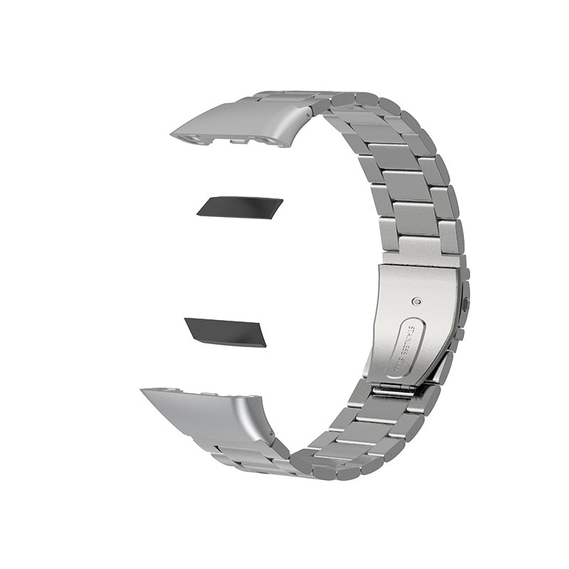 Huawei Band 6 Strap | Honor Band 6 Strap | Grey Vintage Steel
