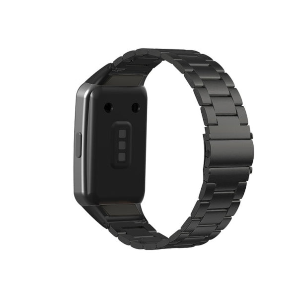 Huawei Band 6 Strap | Honor Band 6 Strap | Black Vintage Steel