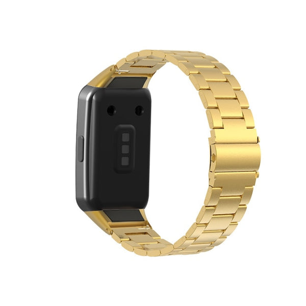 Huawei Band 6 Strap | Honor Band 6 Strap | Gold Vintage Steel