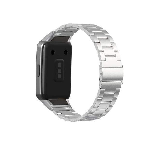 Huawei Band 6 Strap | Honor Band 6 Strap | Silver Vintage Steel